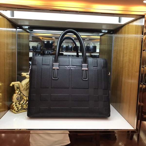 Burberry-High-end men's casual copy bag