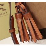 Burberry diagonal bucket bag 9730#