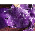Hermès makes exclusive leather glossy American alligator: Provence Lavender