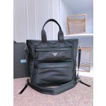 Prada 1BG040 woven fabric handle