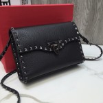 Valentino Calfskin Crossbody Bag