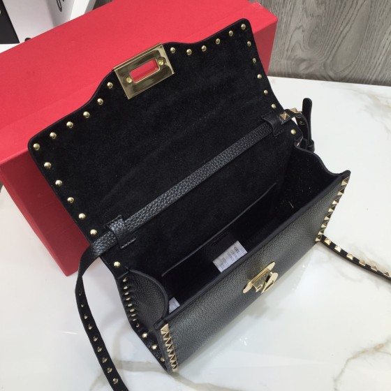 Valentino Calfskin Crossbody Bag