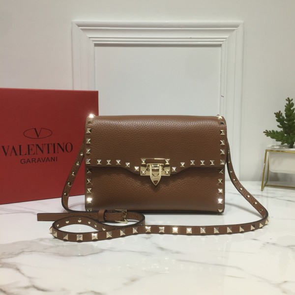 Valentino Calfskin Crossbody Bag