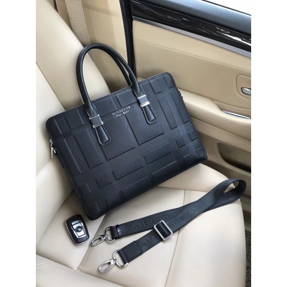 Burberry-men's bag double zipper briefcase-18060