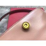 Valentino 19 new big V buckle retro shoulder bag model 0074S