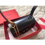 Valentino 19 new big V buckle retro shoulder bag model 0074L