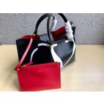 Valentino calfskin shopping bag