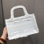 Camouflage series Mini Book tote Princess White