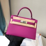 Mini second generation 9i magnolia powder original epsom leather silver buckle