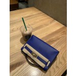 Minikelly Epsom Palm Leather Electric Blue