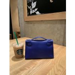 Minikelly Epsom Palm Leather Electric Blue
