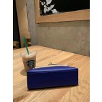 Minikelly Epsom Palm Leather Electric Blue