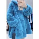 Velvet Mink Coat Q81 (Please consult customer service to confirm the size before placing a custom order)