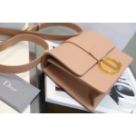 Montaigne smooth cow leather flap bag