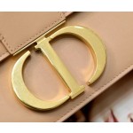 Montaigne smooth cow leather flap bag