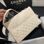 CHANEL Deer Pattern Cowhide Casual Bag 8095