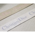 Dior letters gray shoulder strap