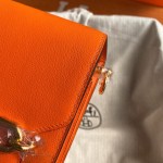 Roulis 19cm gold and silver buckle spot Evercolor leather