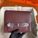 Roulis 19cm gold and silver buckle spot Evercolor leather