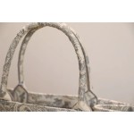 DIOR TOTE Grey Tiger