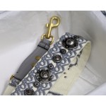 Dior personalized shoulder straps Imported custom solid brass fittings