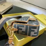 FENDI Medium 2020 Latest Baguette Denim F Logo Collection