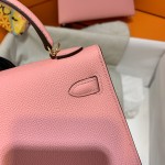 Mini 2nd generation 2nd generation 1Q milkshake powder original epsom leather gold buckle