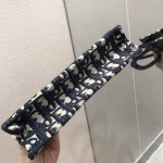 Mini Book tote letter blue