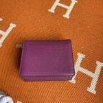 Roulis 19cm sea anemone purple gold and silver buckle spot Evercolor leather