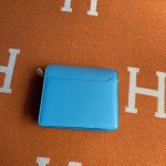 Roulis 19cm northern blue gold and silver buckle spot Evercolor leather