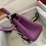 Kelly doll doll bag swift sea anemone purple gold buckle