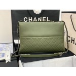 CHANEL Deer Pattern Cowhide Casual Bag 8095