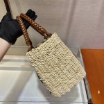 Prada straw bag