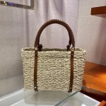 Prada straw bag