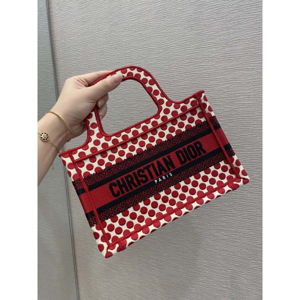 Mini tote Tanabata Polka Dot Series