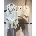 Hermes cashmere coat Q69 (consult customer service to confirm the size before placing an order for a customized version)