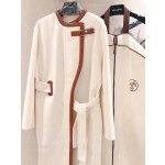 Hermes cashmere coat Q64 (consult customer service to confirm the size before placing an order for a customized version)