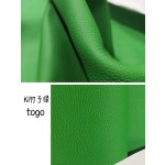 Hermes makes exclusive leather Togo calfskin: Green