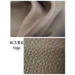 Hermes makes exclusive leather Togo calfskin: gray line