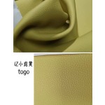 Hermes makes exclusive leather Togo calfskin: yellow