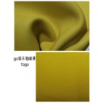 Hermes makes exclusive leather Togo calfskin: yellow