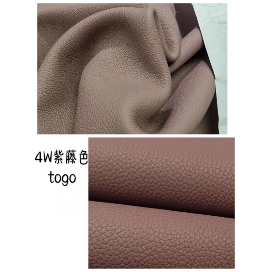 Hermes makes exclusive leather Togo calfskin: purple