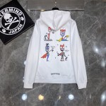 Chrome Hearts Classic Graffiti Skeleton Hoodie