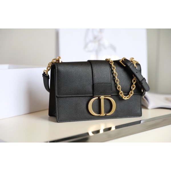 Montaigne New Montaigne palm print chain bag palm print black