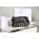 Montaigne New Montaigne palm print chain bag palm print black