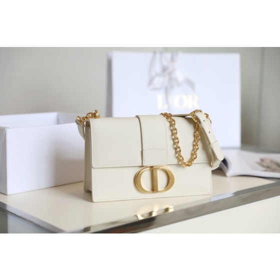 Montaigne Montaigne palm print chain bag palm white