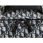 Dior new old flower canvas trolley case