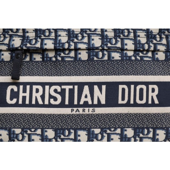 Dior ➿Oblique early spring new couple's twill technical jacquard fabric shoulder bag 🔶🔶DR-57