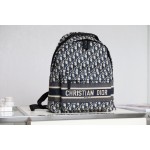 Dior ➿Oblique early spring new couple's twill technical jacquard fabric shoulder bag 🔶🔶DR-57