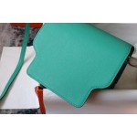 Roulis 19cm Evercolor Leather U1 Verona Green Silver Buckle